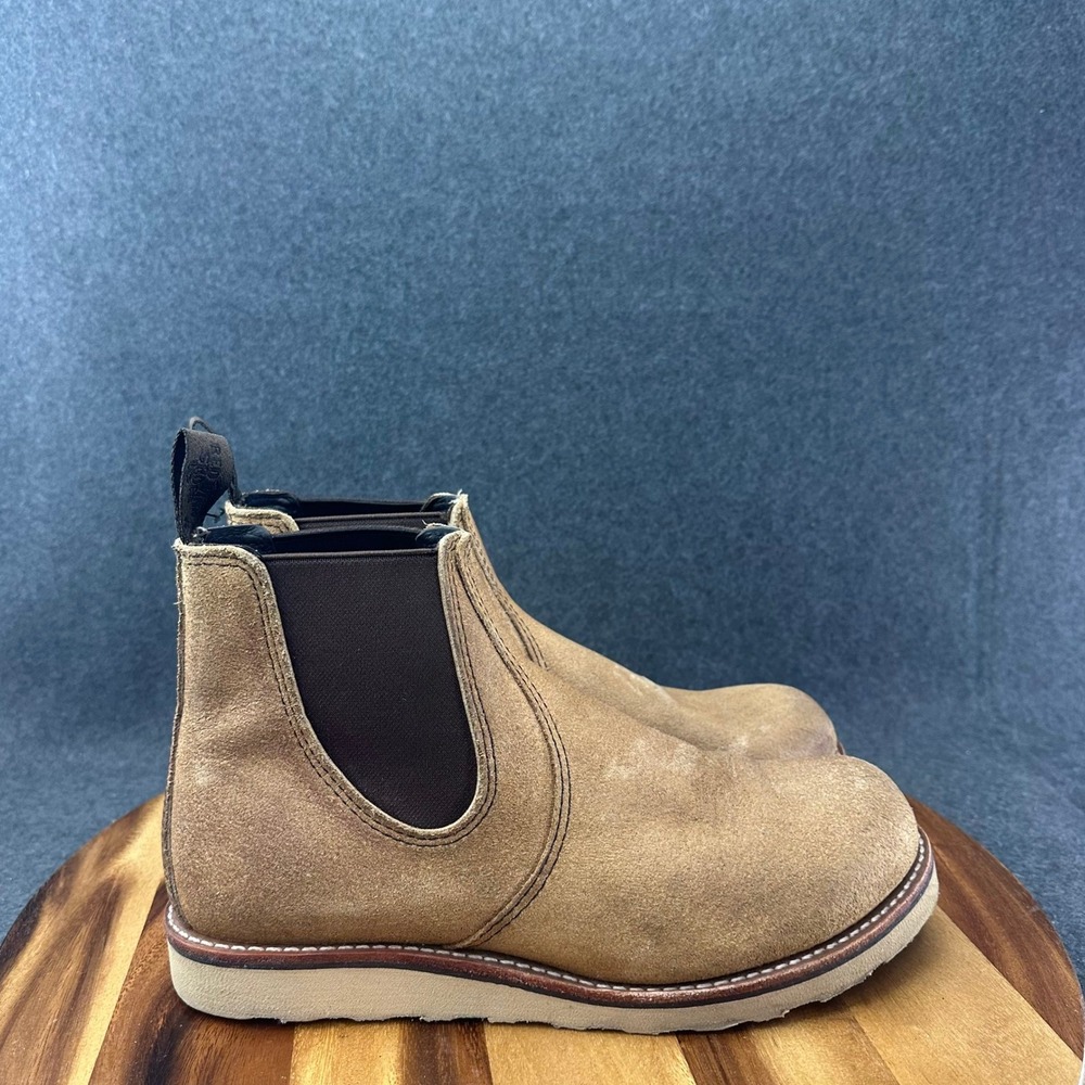 Red Wing Classic 3192 Mens Sz 10.5D Chelsea Boots Hawthorne Muleskinner Leather